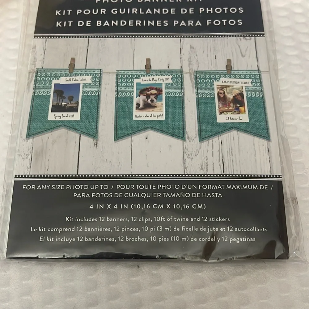 Photo Banner Kit - Teal